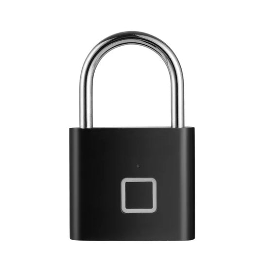P2 Fingerprint Padlock, Built-In Rechargeable Battery, Outdoor Waterproof, Easy to Use