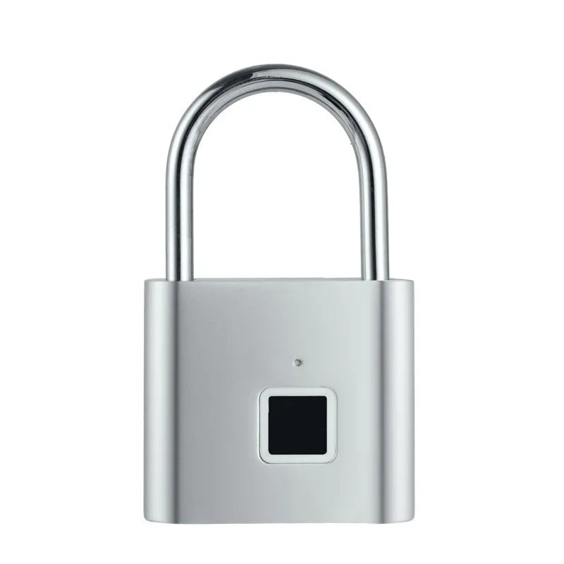P2 Fingerprint Padlock, Built-In Rechargeable Battery, Outdoor Waterproof, Easy to Use