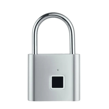 P2 Fingerprint Padlock, Built-In Rechargeable Battery, Outdoor Waterproof, Easy to Use